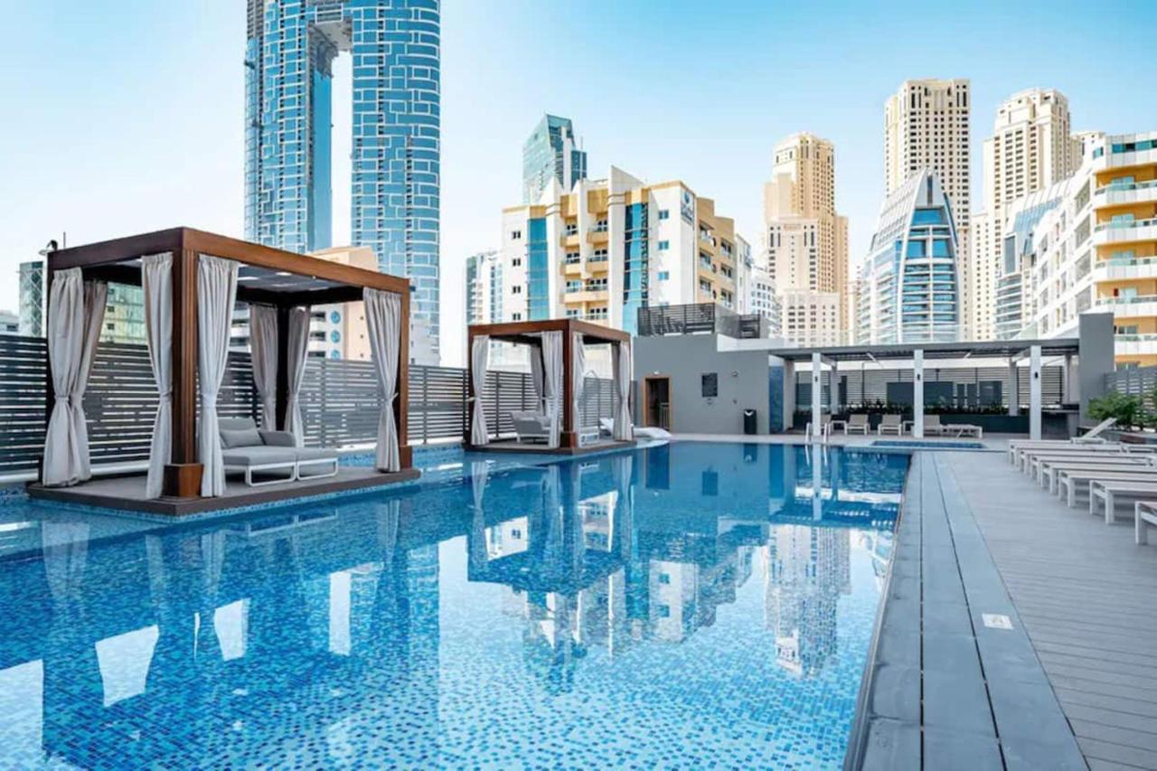 Promo I Sea View I 1 Bedroom Apartment I Studio One Tower I Dubai Marina Екстер'єр фото