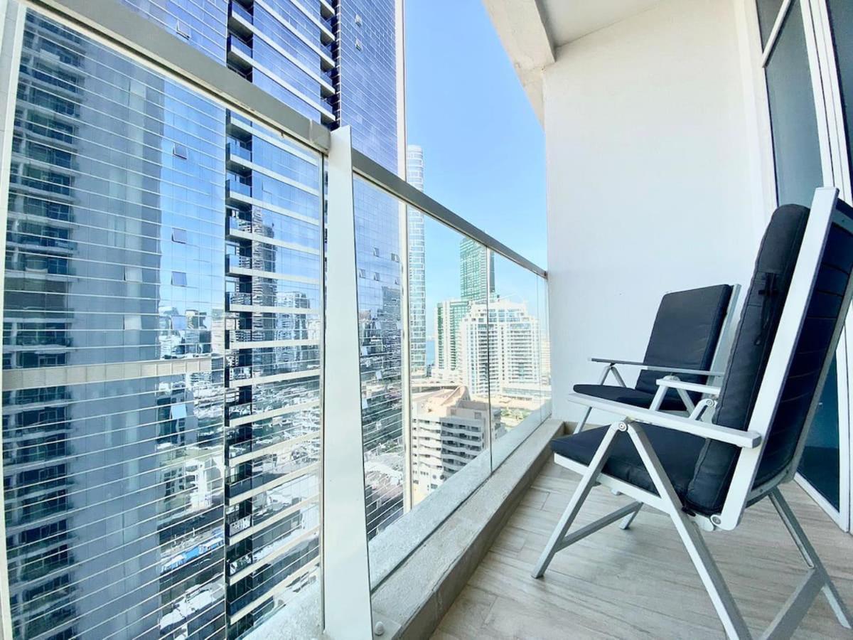 Promo I Sea View I 1 Bedroom Apartment I Studio One Tower I Dubai Marina Екстер'єр фото